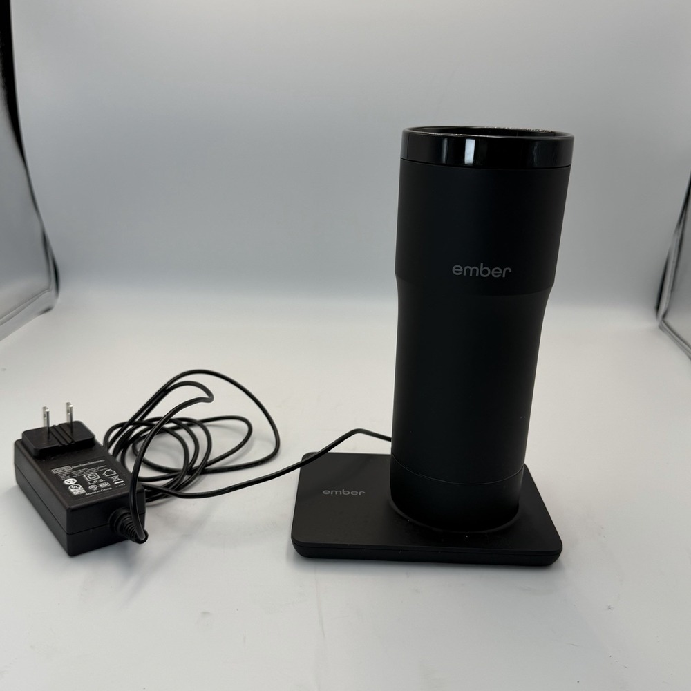 Ember Temperature Control Travel Mug, 12 Ounce, 2-hr Battery Life, Black